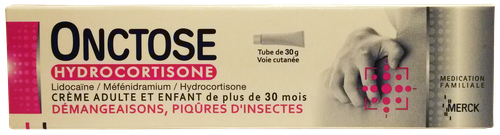 ONCTOSE HYDROCORTISONE CRÈME TUBE 30G