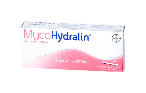MycoHydralin 200mg, 3 comprimés vaginaux