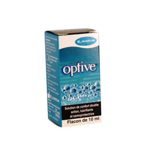 OPTIVE SOLUTION OCULAIRE FLACON 10ML