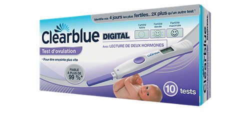 CLEARBLUE TEST OVULATION 2 HORMONES 10