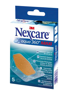 Image NEXCARE PANSEMENTS AQUA 360° MAXI 60X89MM