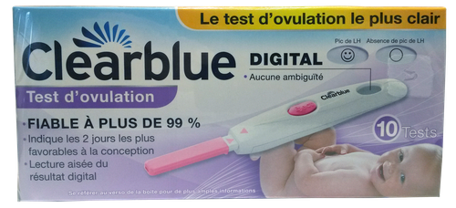 CLEARBLUE TEST OVULATION 10