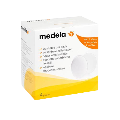 Image MEDELA 4 COUSSINETS ALLAITEMENT LAVABLES